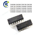 10pcs New DIP14/16 CD4001BE CD4011BE CD4013 CD4017 CD4040 CD4046 CD4047 CD4049 CD4051 CD4052 CD4053 CD4066 CD4067 CD4069