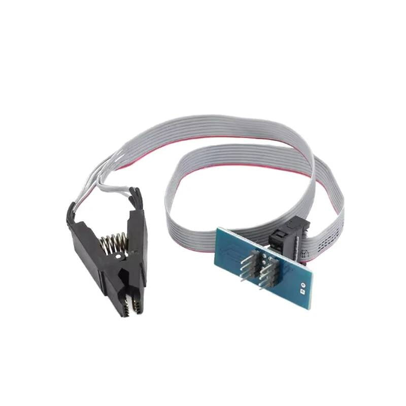 1PCS CH341A 24 25 Series Flash BIOS USB Programmer Module + SOIC8 SOP8 Test Clip For EEPROM 93CXX 25CXX / 24CXX