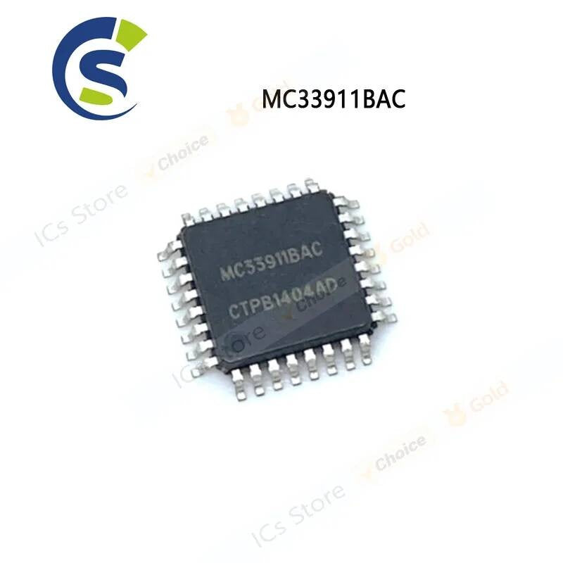2PCS 10PCS New and Original SC33911BAC QFP-32 Chipset MC33911BAC