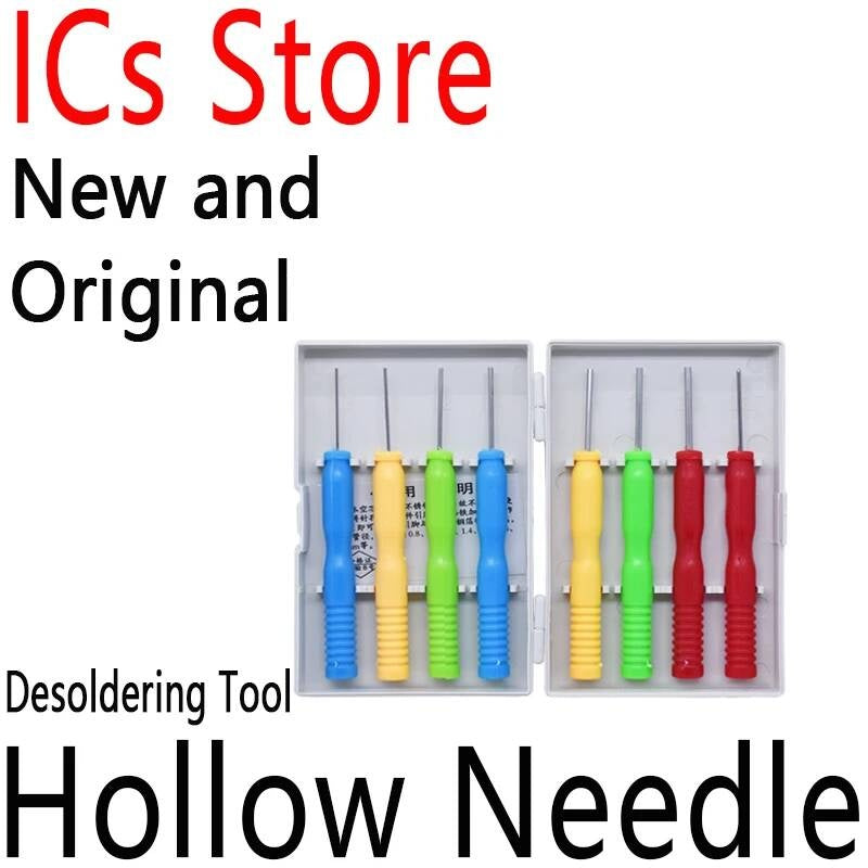 8PCS/Lots Desoldering Tool Electronic Components Stainless Steel Hollow Needles
