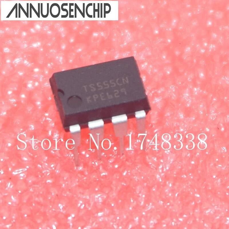 50PCS TS555CN TS555 555 DIP8 TIMER LOW POWER CMOS NEW