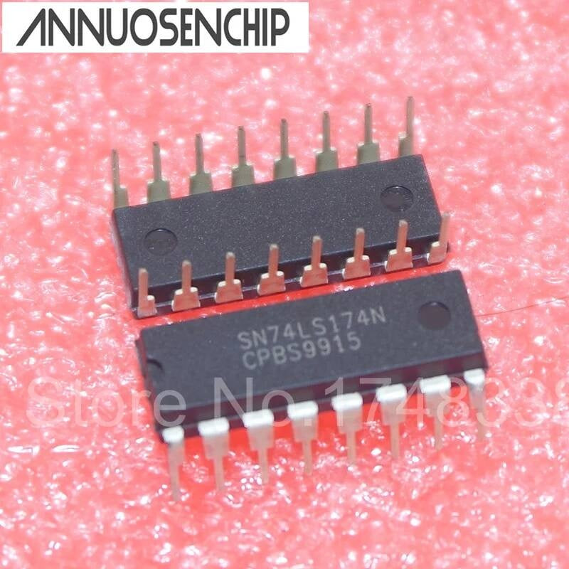 20pcs/lot 74LS174 SN74LS174N HD74LS174P DIP16 NEW ORIGINAL