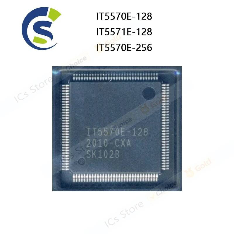 1PCS 100% New IT5570E-128 IT5571E-128 IT5570E-256 CXA CXS QFP-128 Chipset