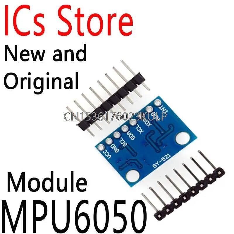 GY-521 MPU-6050 3 Axis Gyroscope Accelerometer Sensor Compatible Module For Arduino MPU 6050 GY521 MPU6050