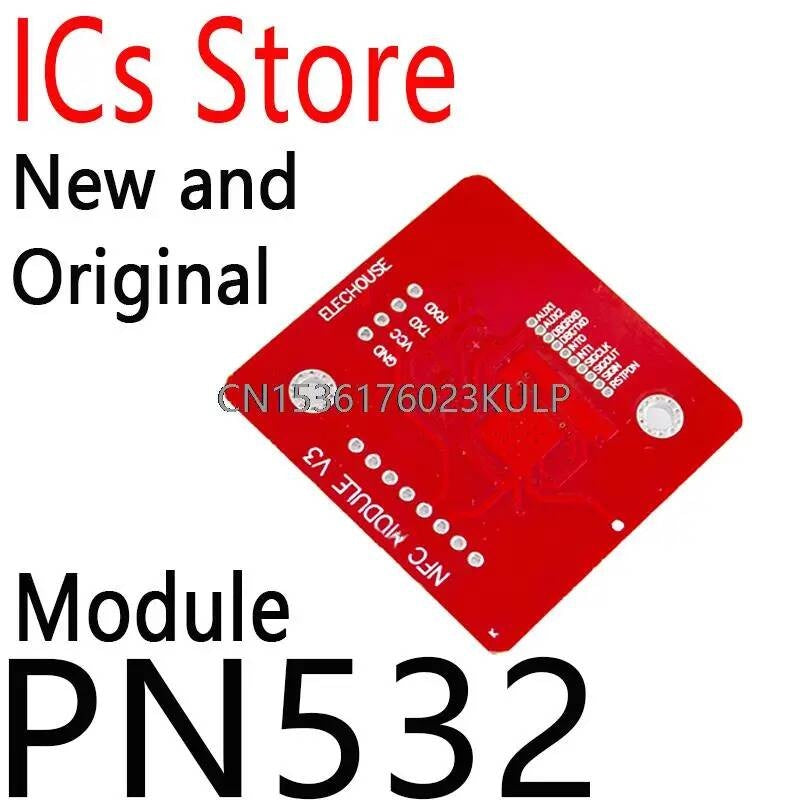 RFID Wireless Module For Arudino V3 NFC Kits Reader Writer Mode IC S50 Card PCB Attenna I2C IIC SPI UART PN532