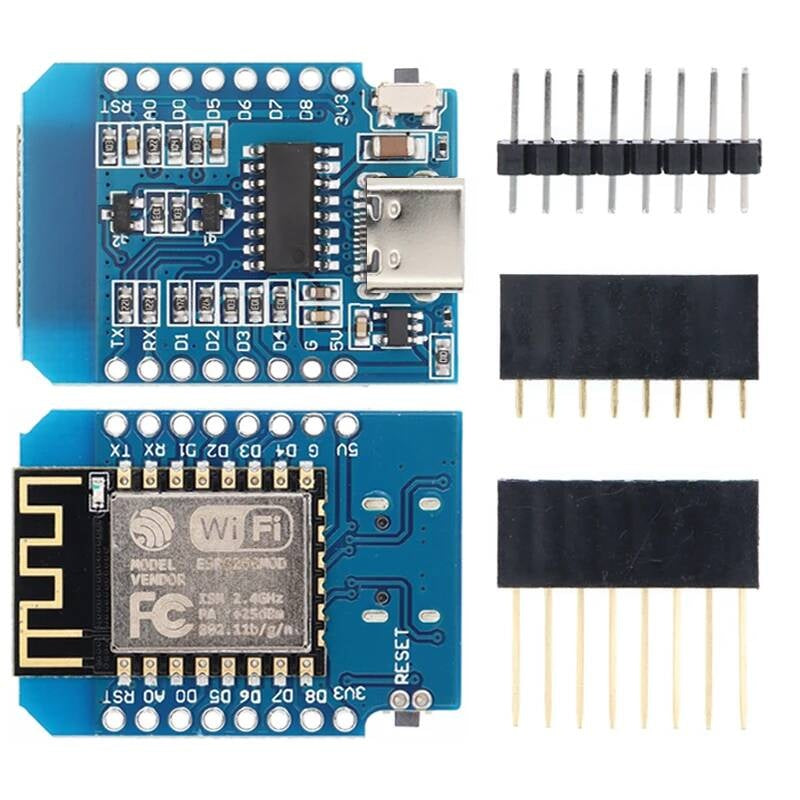 WeMos D1 Mini Pro V3.0 NodeMcu 4MB/16MB bytes Lua WIFI Internet of Things Development board based ESP8266 CH340G Nodemcu V2