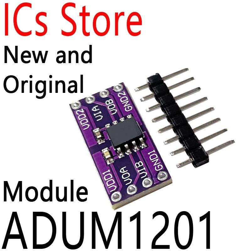 Magnetic Board Module Replace Optocouplers CJMCU-1201 ADUM1201ARZ SOIC 8 Isolator SPI Interface ADUM1201