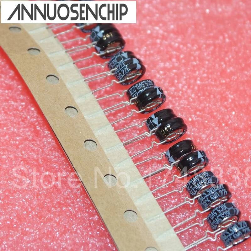 5.5V 10pcs 5.5v farad CAP 0.22F super double layer capacitor H type supercapacitor