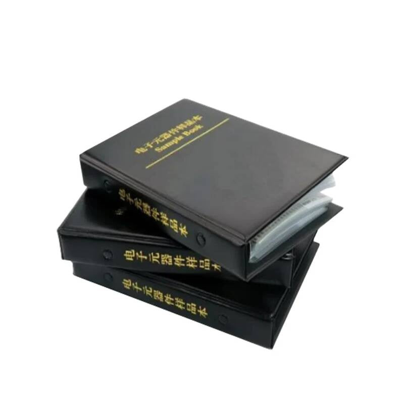 full series empty Sample Book Kit smd resistors 0R~10M 170values x50pcs x25pcs 0201 0402 0603 0805 1206 1% resistor book