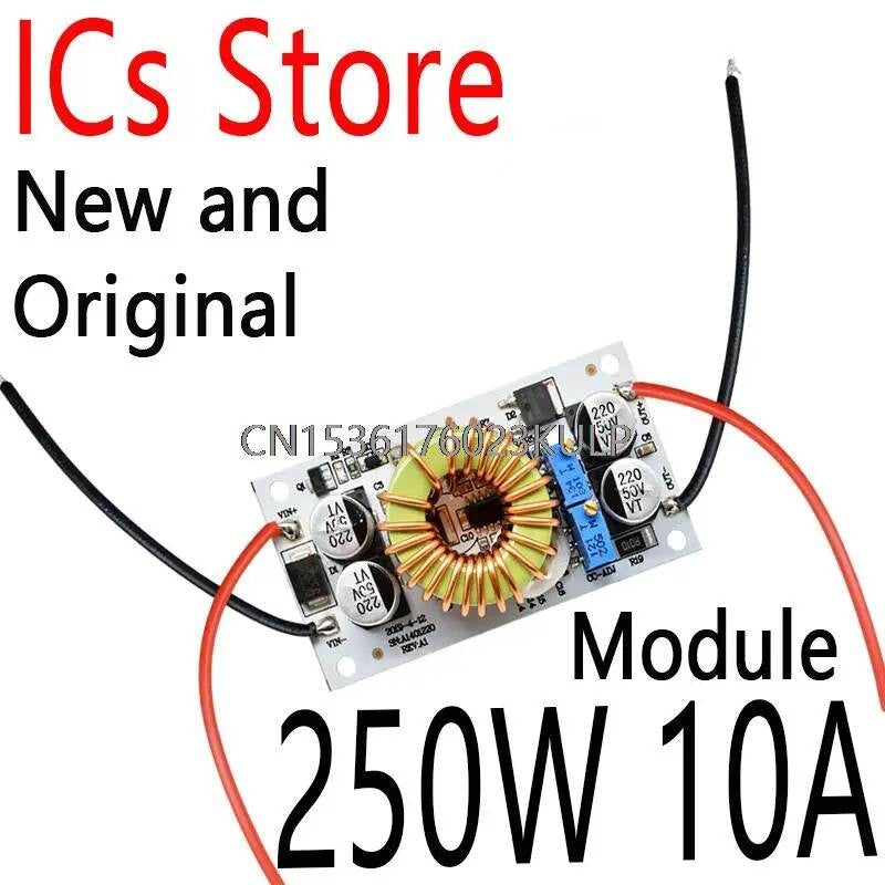 DC Boost Converter Constant Current Mobile Power Supply LED Driver Non-isolated Step Up Module 250W 10A