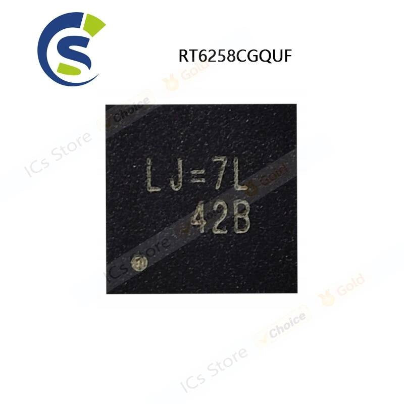 2-10PCS 100% New ChipsetRT6258CG RT6258C For Code: LJ=.. QFN-12 RT6258CGQUF