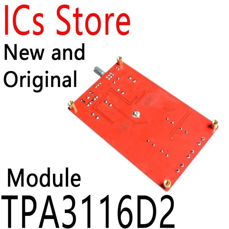 2*100W TPA3116 D2 Dual Digital Audio Amplifier Board 12V-24V for Arduino Two Channel Module 100w+100W TPA3116D2