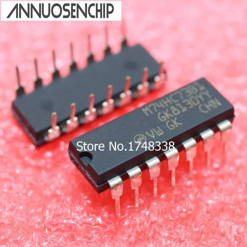 5PCS SN74HC73N DIP14 74HC73 HD74HC73P NEW M74HC73B1 ( Import original )