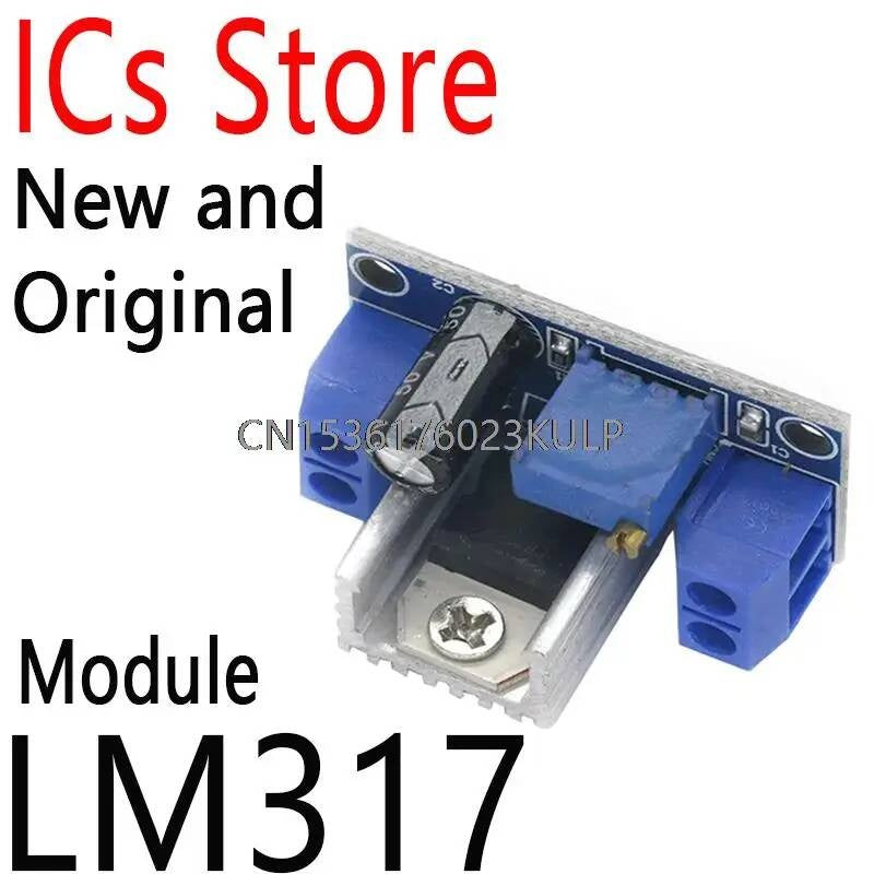 2PCS DC Converter Buck Step Down Low Ripple Power Supply Adjustable Linear Regulator Module LM317