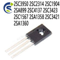 10PCS TO-126 C3950 TO-126F C2314 C1567 2SC3950 2SC2314 2SC1904 2SA899 2SC4137 2SC3423 2SC1567 2SA1358 2SC3421 2SA1360