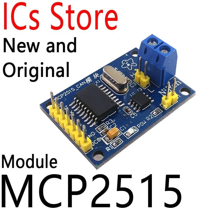 CAN Bus Module Board TJA1050 Receiver SPI For 51 MCU ARM Controller NEW MCP2515