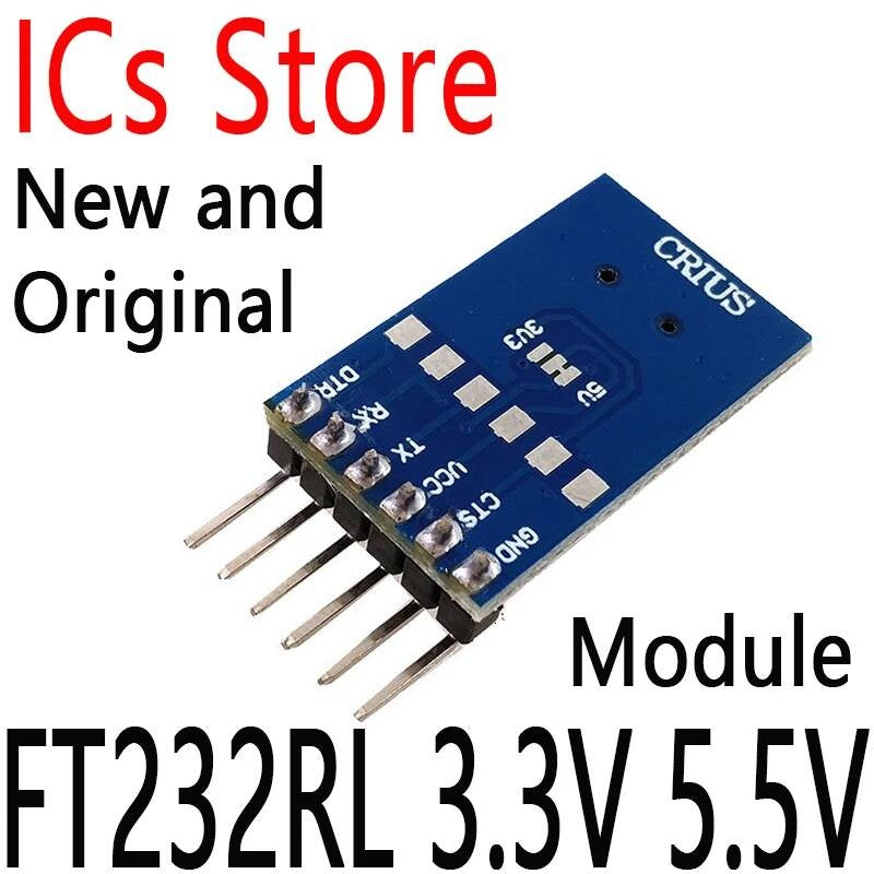 FT232 FTDI USB To TTL Serial Adapter Module For Arduino Mini Port FT232RL 3.3V 5.5V
