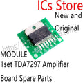 1set TDA7297 Amplifier Board Spare Parts Dc 12V Grade 2.0 Dual Audio Encoding 15w Electronic Diy Kit