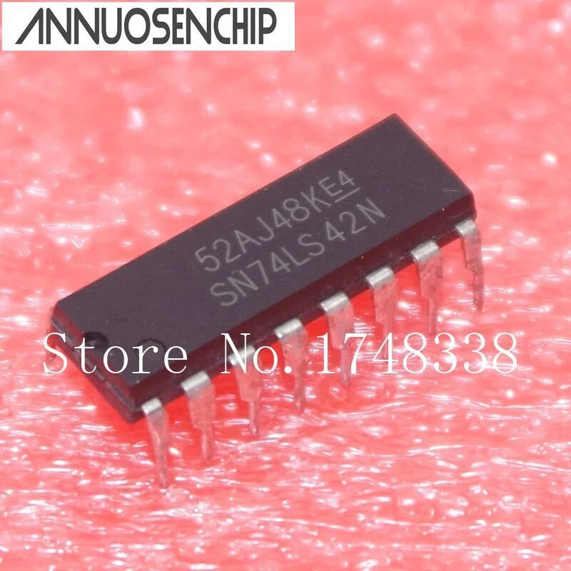20 PCS SN74LS42N 74LS42 4-LINE BCD/DEC DECOD 16-DIP NEW