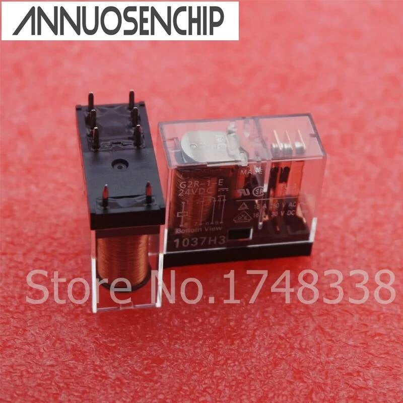 G2R-1-E-DC24V original G2R-1-E-24VDC 16A 8 feet 24v 8pin relay G2R-1-E-24V 24V G2R-1-E