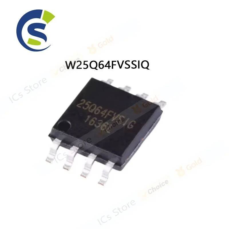 5-10PCS 100% New Chipset W25Q64FVSIQ 25Q64FVSIQ 25Q64 SOP-8 W25Q64FVSSIQ