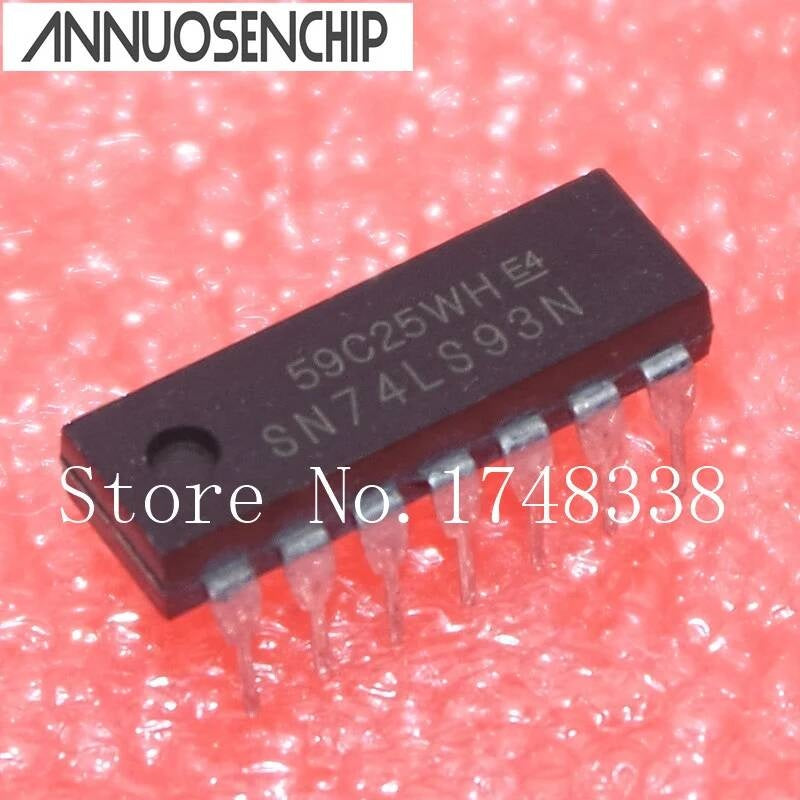 10PCS SN74LS93N 74LS93 4-BIT BINARY COUNTER 14-DIP NEW