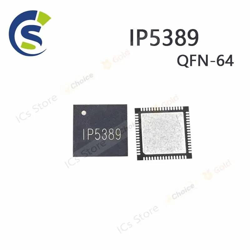 1PCS 100% New IP5389 QFN-64 Chipset