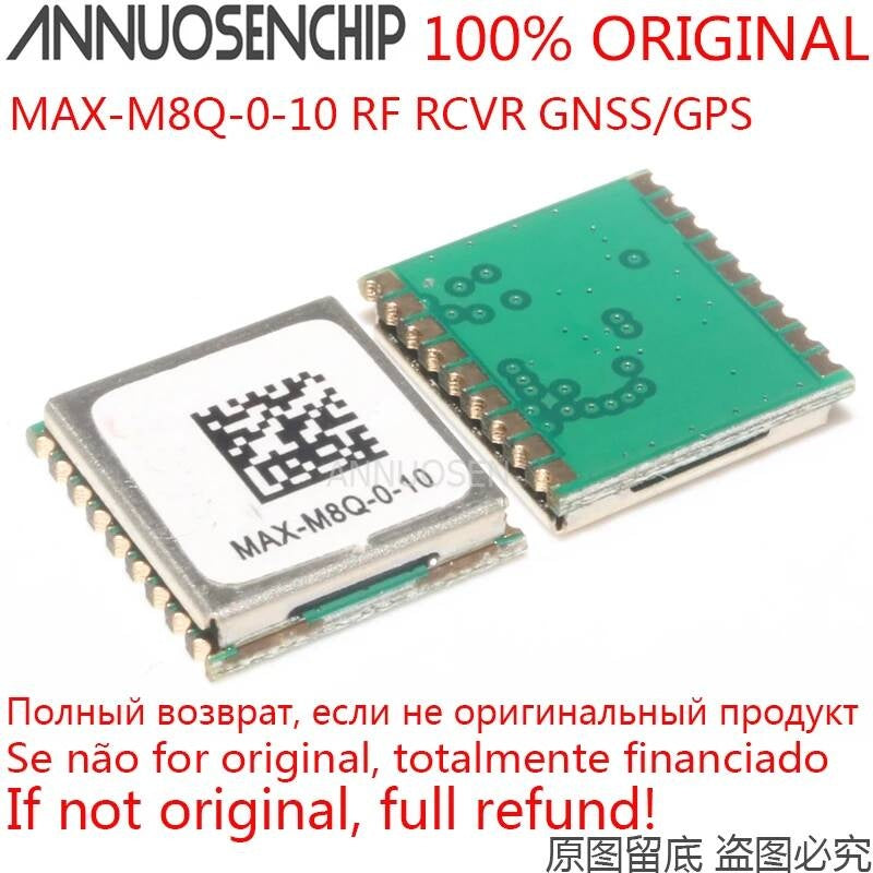 10PCS GPS Module MAX-M8Q-0-10 MAX M8Q 0 10 MAX-M8Q MAX-M8Q-O-1O new and available