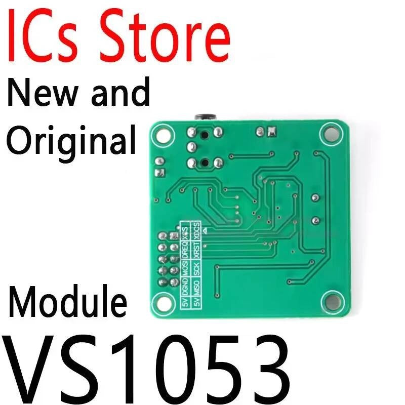 MP3 Module Development Board w/ On-Board Function SPI Interface OGG Encoding Recording Control Signal Filter VS1053