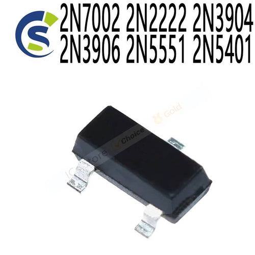 100PCS 2N7002LT1G SOT-23 SMD 702 MMBT2907A 2F 1P 1AM 2A G1 2L MMBT2222A MMBT5551 2N7002 2N2222 2N3904 2N3906 2N5551 2N5401