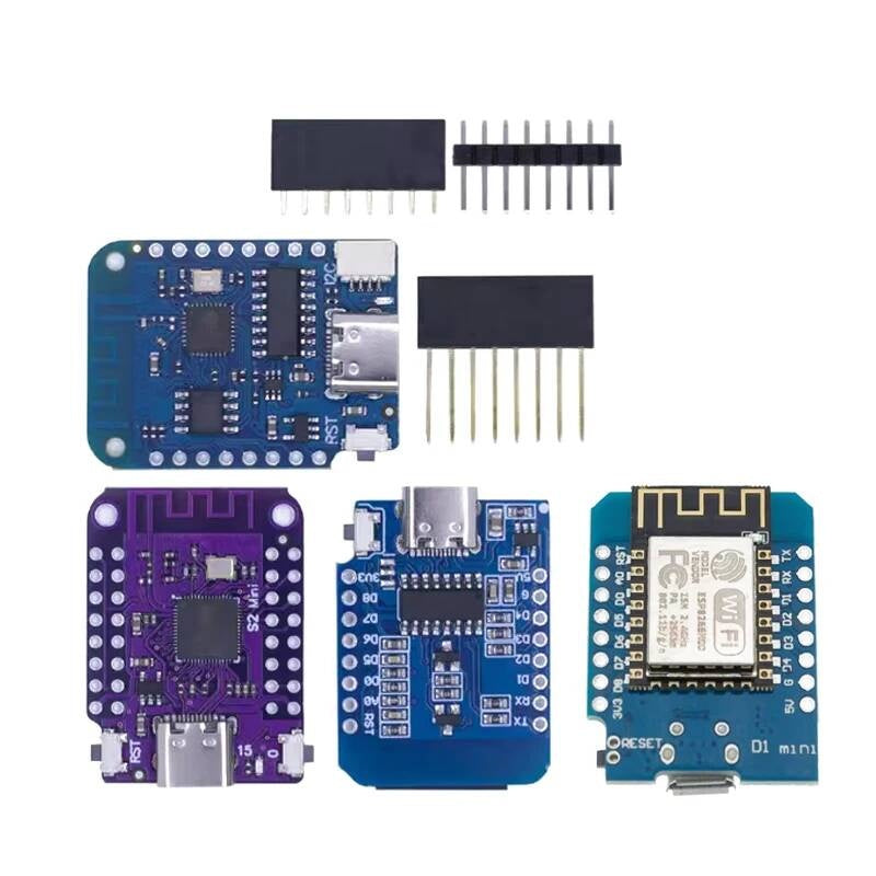 WeMos D1 Mini Pro V3.0 NodeMcu 4MB/16MB bytes Lua WIFI Internet of Things Development board based ESP8266 CH340G Nodemcu V2