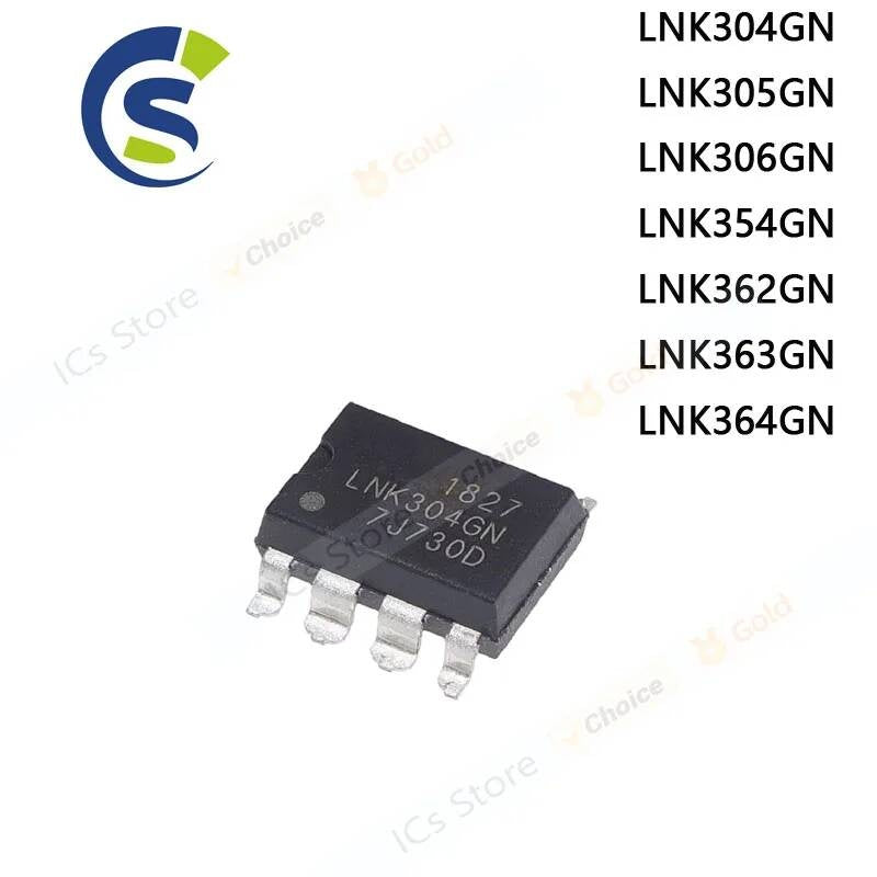 10PCS New and Original sop-7 Chipset LNK304GN LNK305GN LNK306GN LNK354GN LNK362GN LNK363GN LNK364GN