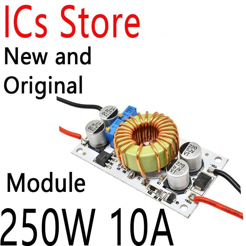 DC Boost Converter Constant Current Mobile Power Supply LED Driver Non-isolated Step Up Module 250W 10A