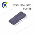 1PCS 100% New CY8C21234-24SXI CY8C4014SXI-421 CY8C4013SXI-411 CY8C21234-24SX1 sop-16
