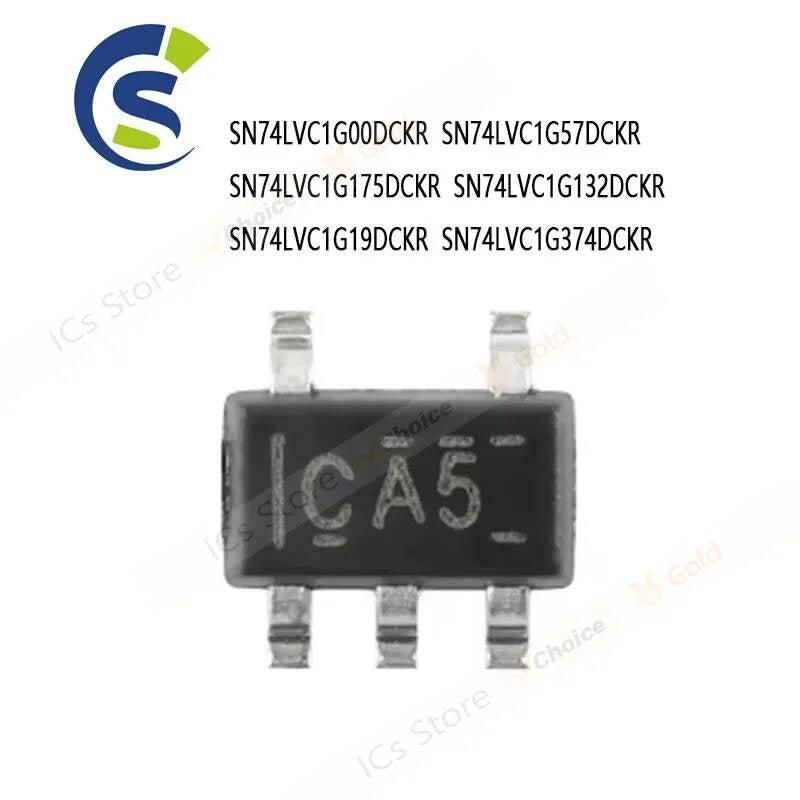 100pcs SC70-5 SN74LVC1G00DCKR SN74LVC1G57DCKR SN74LVC1G175DCKR SN74LVC1G132DCKR SN74LVC1G19DCKR SN74LVC1G374DCKR