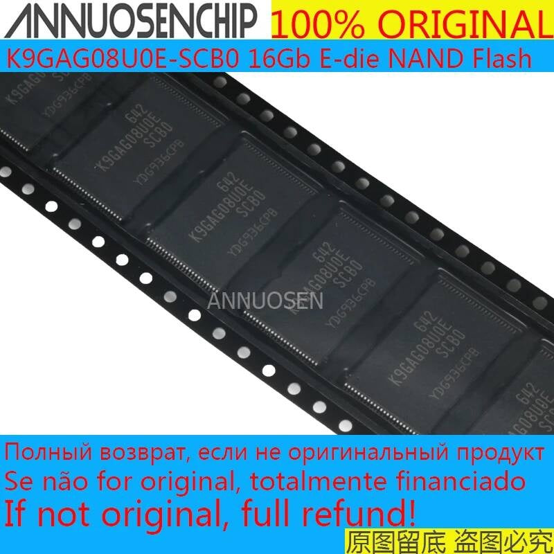 1PCS New TSOP48 Nand Flash IC K9GAG08U0E K9GAG08 K9GAG08UOE-SCBO K9GAG08U0E-SCB0