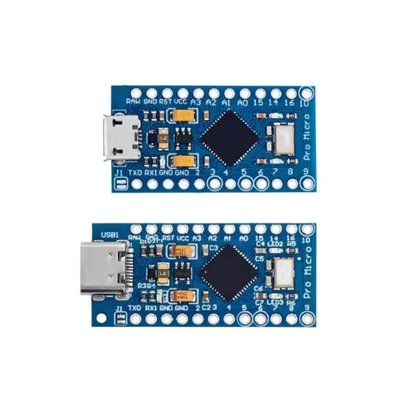 New Pro Micro for arduino Module with 2 row pin header For Leonardo in stock . best quality ATmega32U4 5V/16MHz