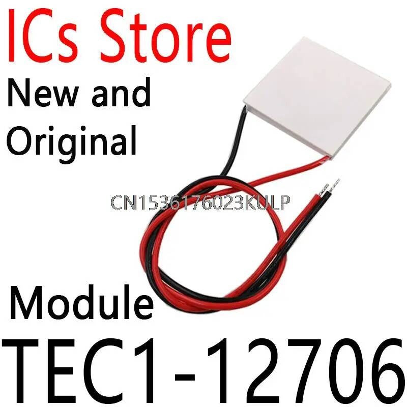 12706 TEC Thermoelectric Cooler Peltier 12V New Of Semiconductor Refrigeration TEC112706 Heatsink Plate Module TEC1-12706