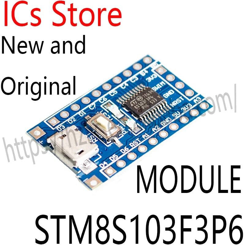 2pcs ARM STM8S103F3P6 STM8 Minimum System Development For Arduino STM8S Core Board Module LED Indicator 5V 3.3V