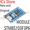 2pcs ARM STM8S103F3P6 STM8 Minimum System Development For Arduino STM8S Core Board Module LED Indicator 5V 3.3V