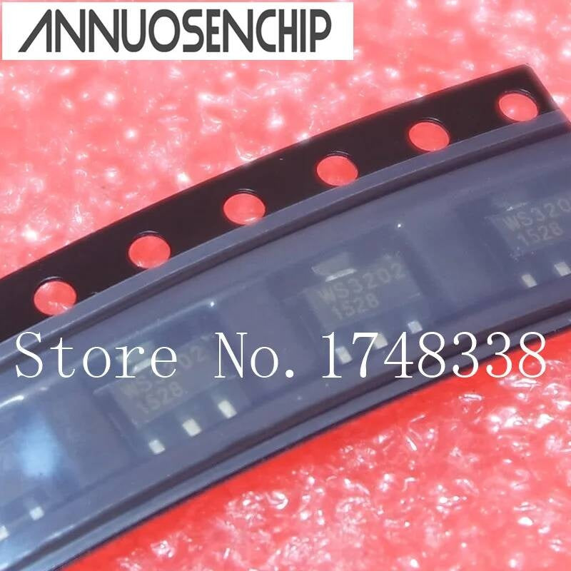 5PCS WS3202K-3/TR WS3202 SOT-89 NEW GOOD QUALITY