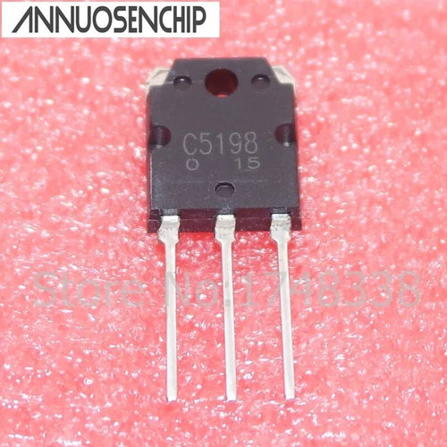 10PCS 5pairs 2SC5198 2SA1941 TO3P (5PCS A1941 + 5PCS C5198) TO-3P Transistor original authentic