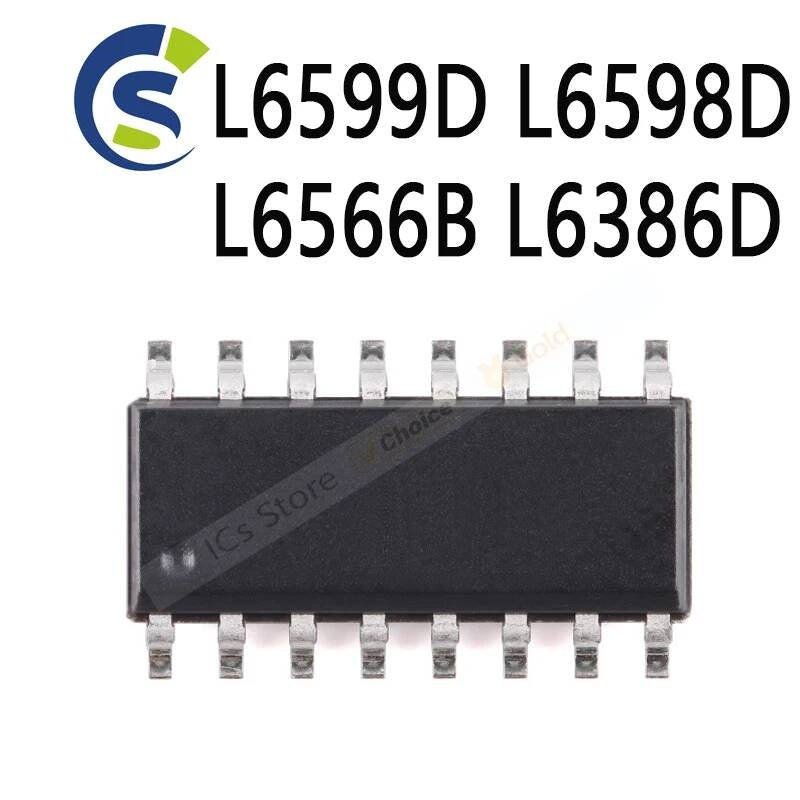 10PCS SOP L6599DTR L6599 SMD L6599AD L6598 L6566 L6566BTR L6386 L6386ED L6386AD SOP-16 L6599D L6598D L6566B L6386D