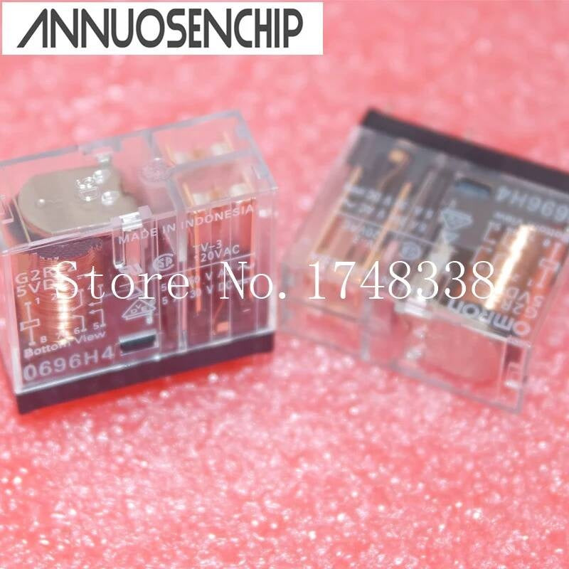 5PCS New original G2R Relay DC5V DC12V DC24V G2R-2-DC5V G2R-2-5VDC G2R-2-12V G2R-2-5V G2R-2-24V
