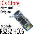 HC-06 For Arduino RS232 HC06 Slave 4 Pin RF Transceiver Bluetooth Module With Backplane