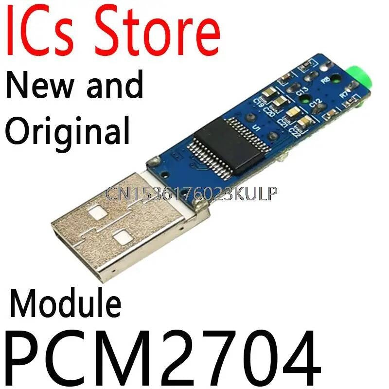 5V Mini HIFI Sound Card USB Power DAC Decoder Board Module Arduino For Raspberry Pi 16 Bits 98 DB SNR PCM2704
