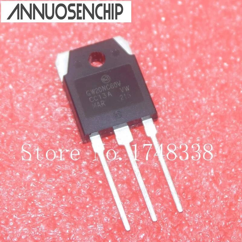 10PCS/LOT STGW20NC60VD GW20NC60V TO-3P