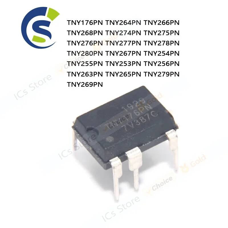 10pcs DIP TNY176PN TNY264PN TNY266PN TNY268PN TNY274PN TNY275PN TNY276PN TNY277PN TNY278PN TNY280PN TNY267PN TNY254PN TNY255PN