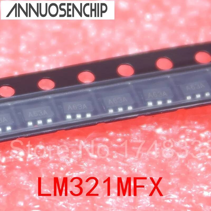 100CS LM321 LM321MFX A63A SOT-23 Low Power Single Op Amp New & original