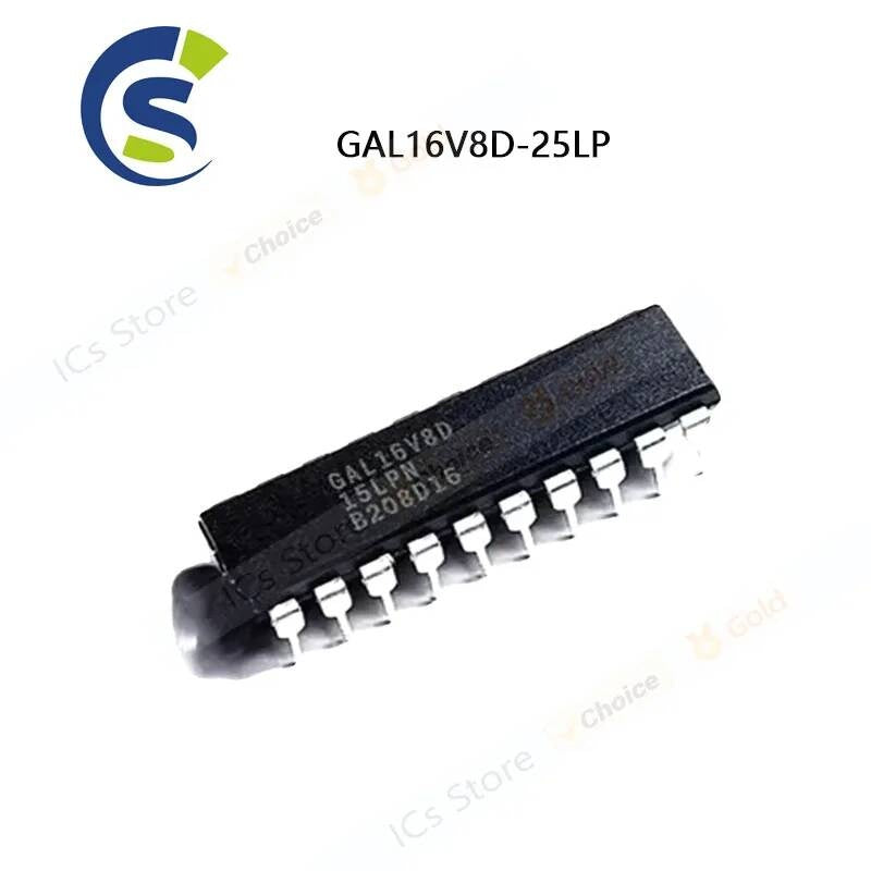 10PCS NEW IC Chip GAL16V8D-15LPN GAL16V8D-10LPN GAL16V8D-25LPN GAL16V8D GAL16V8D-15LP GAL16V8D-10LP DIP-20 GAL16V8D-25LP